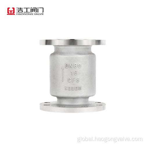 Vertical Check Valve Vertical Flange Check Valve PN16 Manufactory